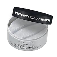 Peter Thomas Roth FIRMx Collagen Hydra-Gel Face & Eye Patches | Collagen Gel Patches For Under-Eye and Face