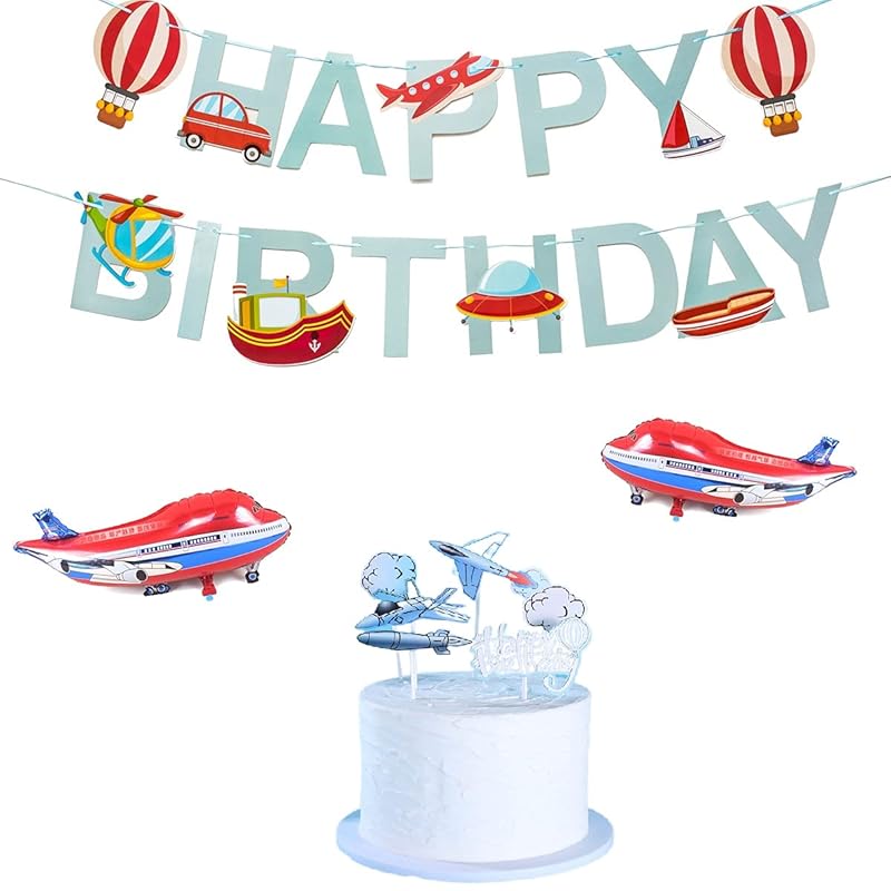 Airplane Cake Topper Airplane First Birthday Decor Time Flies Theme 2nd  Birthday Party Airplane Cake Topper Boy Cake Smash Let's Par-tee Airplane  Toodlers Party – FUNSTARCRAFT