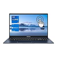 ASUS Vivobook 15.6” Student and Business Laptop, FHD 1920 x 1080 Touch Screen, 12th Gen Intel Core i7-1255U, 16GB DDR4 RAM, 1TB SSD, Backlit Keyboard, WiFi 6, Windows 11 Home