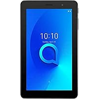 Alcatel 1T 7 9009G 3G GSM Tablet MicroSD Card up to 128GB / Android Oreo (Go Edition) - Works Worldwide & in The U.S (16GB, Black)