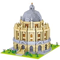 Oxford University UK Building Blocks Set (5452Pcs) Famous World Architecture Educational Toys Micro Bricks for Kids Adults