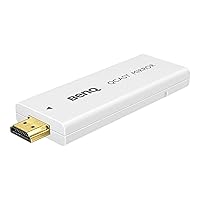 BenQ Qcast Mirror QP20 - Network Media Streaming Adapter - 802.11 B/A/G/N/AC - White