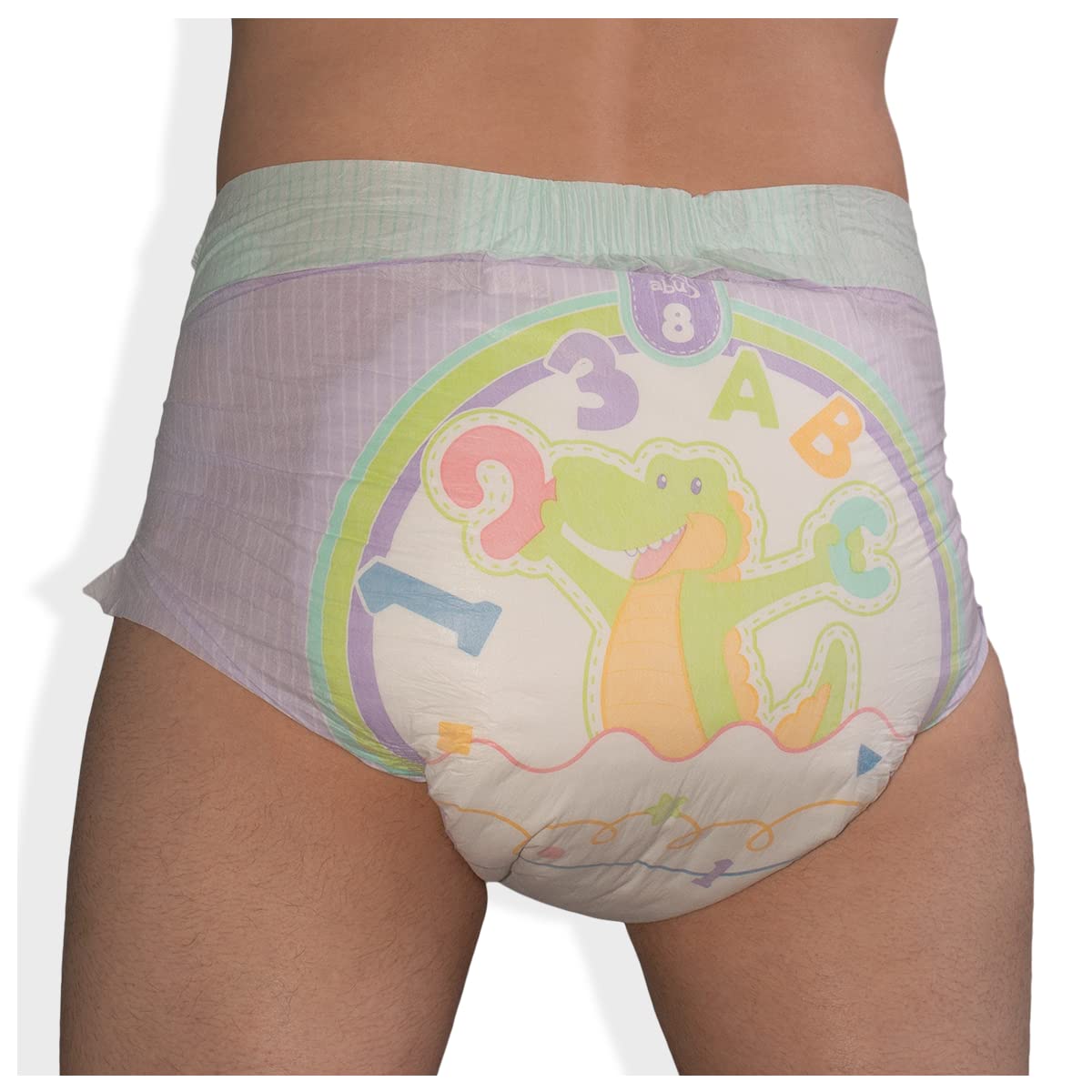 ABUniverse AlphaGatorz Diapers (Pack of 10) (Extra Large)