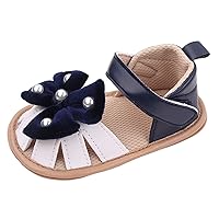 Leather Summer Shoes Summer Children Infant Toddler Girls Sandals Flat Bottom Lightweight Summer Shoes for Kids Girls