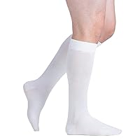 Men & Women Knee High 15-20 mmHg Graduated Compression Cotton Socks – Moderate Pressure Compression Garment