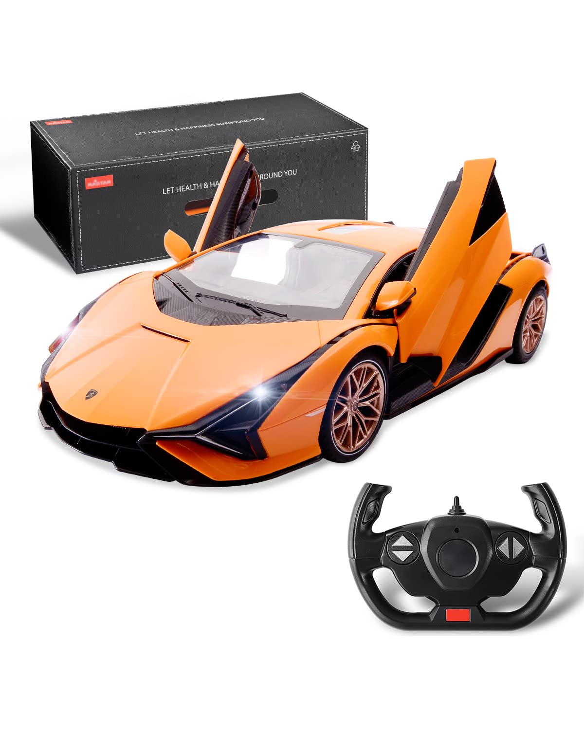 Mua BEZGAR Remote Control Car - 1:14 Lambo Sián FKP 37 Electric Sport  Racing Toy Car with Open Door,  Licensed RC Car Series for Girls and  Boys Age 8 9 10