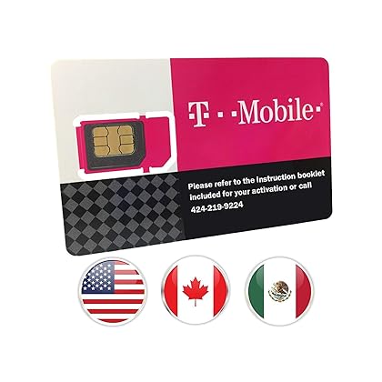 $75 PRELOAD T-MOBILE ONE PREPAID Plan SIM Card Unlimited Talk Text & Data(4G LTE) + International Text