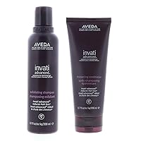Aveda Invati Advanced Shampoo Light 6.7 Ounce and Conditioner 6.7 Ounce set