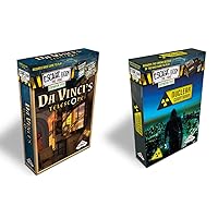 Identity Games [www.identity games.com] Escape Room The Game Expansion Pack Bundle - Da Vinci's Telescope & Nuclear Countdown