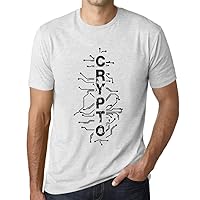 Men's Graphic T-Shirt Digital Blockchain Crypto Traders Eco-Friendly Limited Edition Short Sleeve Tee-Shirt