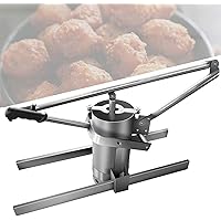 Meatball Processing Manual Meatball Forming Machine, Commercial Stainless Steel Fish Ball Making Tool, Fastest 800/min, Meatball Maker Shrimp Beef Ball Machine, Perfect for Your Kitchen