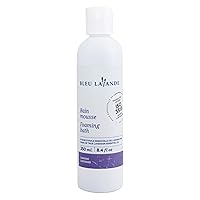 Bleu Lavande - Natural Lavender Foaming Bath - Made with Certified Premium & 100% Pure True Lavender Essential Oil - Soothing, Natural, Cruelty-Free and Vegan - No Artificial Fragrances - 8.4 Fl Oz