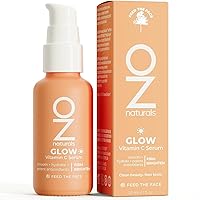 GLOW SERUM: Vitamin C Serum/Anti Aging Serum With Hyaluronic Acid, Pure Vitamin E Oil and Rosehip Oil - All Natural Antioxidant Facial Serum For A Brighter, More Even Skin Tone | 1oz