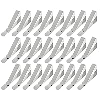 Tablecloth Clips Picnic Table Clips Stainless Steel Picnic Table Cloth Holders Table Cover Clips Clamps - 24 Pack