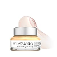 Confidence in an Eye Cream, Anti Aging Eye Cream for Dark Circles, Crow's Feet, Lack of Firmness & Dryness, 48HR Hydration with 2% Super Peptide Concentrate, for Day + Night