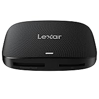 Lexar Professional CFexpress Type B / SD USB 3.2 Gen 2 Reader, Transfer Speeds Up To 10Gbps, Designed for CFexpress Type B and SD Cards (LRW520U-RNBNG)