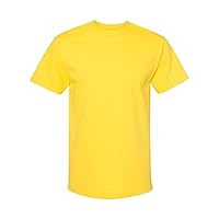 Adult 6.0 oz., 100% Cotton T-Shirt 3XL YELLOW