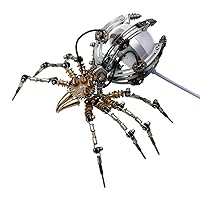 3D Metal Puzzle DIY Insect Model Kit Spider 3D Puzzle Desk Toy Gift for Adults