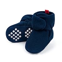 Baby Fleece Booties Newborn Unisex Booties Non-Slip Newborn Infant First Walkers Warm Shoes House Slippers for Baby Boys & Baby Girls Toddlers