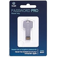 Password Reset Key Pro Next Generation - USB 3.0 Works w/Windows 98, 2000, XP, Vista, 7, & 10 - Fast Access No Internet Connection Needed - Reset Lost Passwords on Windows Based PC & Laptop