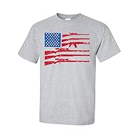 Patriotic American Stars and Stripes Flag USA Short Sleeve T-Shirt