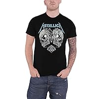Metallica Broken Heart Skull Official Mens T-Shirt Black