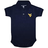 West Virginia University Mountaineers Baby Polo Bodysuit