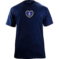 Original Kansas State Flag Heart T-Shirt
