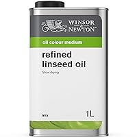 Winsor & Newton Refined Linseed Oil, 1 Litre (33.8-oz) Can