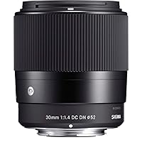 Sigma 30mm F1.4 Contemporary DC DN Lens for Micro 4/3 Black