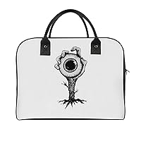 Big Black Eye Travel Tote Bag Large Capacity Laptop Bags Beach Handbag Lightweight Crossbody Shoulder Bags for Office