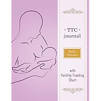 TTC journal with Fertility Tracking Chart: Trying To get Pregnant Journal With Period Tracker, BBT Chart, Ovulation Tracker, Pregnancy Tracker and Many more Features, TTC journal for Women