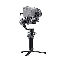 DJI RSC 2 Combo - 3-Axis Gimbal Stabilizer for DSLR and Mirrorless Camera, Nikon, Sony, Panasonic, Canon, Fujifilm, 6.6 lb Payload, Foldable Design, Vertical Shooting, OLED Screen, Black.