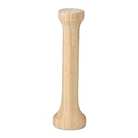 Mrs. Anderson’s Baking Dual-Sided Pastry Dough Tart Tamper, Hardwood, 6-Inches