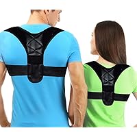 Posture Corrector for Men and Women, Effective Clavicle Brace for Neck Shoulder Back Pain, FBA Approved,Back Brace for Posture