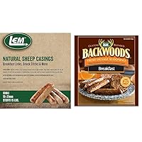 LEM Products Natural Sheep Casings, Edible Sausage Casings, Great for Snack Sticks, Breakfast Sausage Links, and More