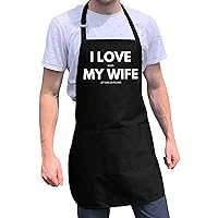I Love it When My Wife Lets Me Go Fishing Apron