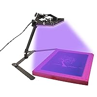 30W LED Exposure Unit for Screen Printing, Dorhui UV Screen Printing Exposure Light and Light Stand for Screen Printing Kit Photo Emulsion Kit