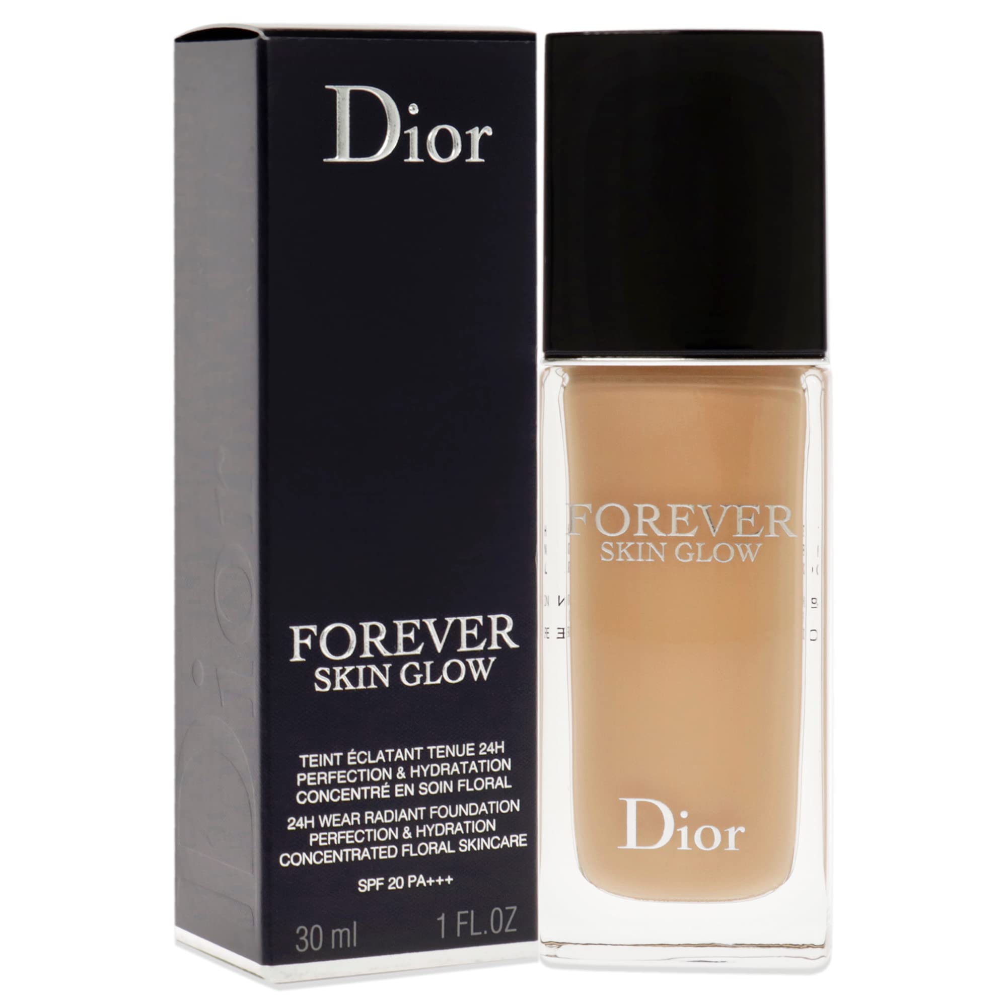 Christian Dior Dior Forever Skin Glow Foundation SPF 20-3WP Warm Peach Glow Foundation Women 1 oz