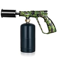 Sondiko Propane Torch Head - Powerful Kitchen Torch for Cooking, BBQ, and Steak Searing - Charcoal Lighter and Welding Torch - Perfect Campfire Starter and Paint Stripper (Propane Tank Not Included)