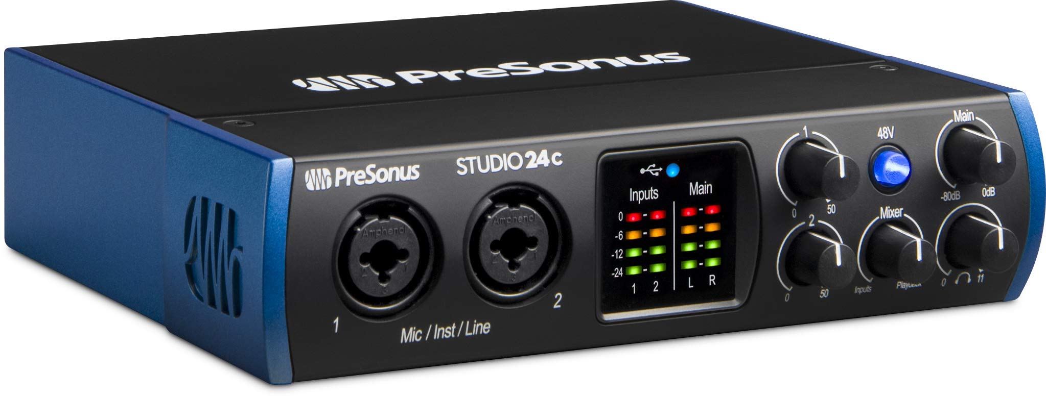 Mua PreSonus Studio 24c 2x2, 192 kHz, USB Audio Interface with Studio One  Artist and Ableton Live Lite DAW Recording Software trên Amazon Mỹ chính  hãng 2023 | Giaonhan247