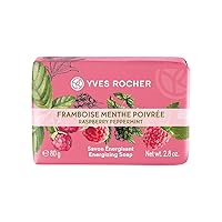 YVES ROCHER Relaxing Soap Bar 2.8 OZ (Raspberry Peppermint)