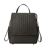 Donna Weaved Leather Diaper Bag Up To 14
