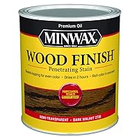 Minwax 70012444 Wood Finish, Dark Walnut, 1 Quart