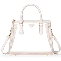 Clear Bag for Women Clear Bags Stadium Approved Clear Purse with Zipper Crossbody Handbag Transparent Bag