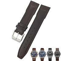 Cow Leather Watchband 20mm 21mm 22mm Suitable for IWC Pilot Portfino Mark ⅩⅢ IW3270 Calfskin Watch Strap Free Tools