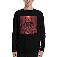 Suffocation T Shirts Mens Casual Fashion Lightweight Long Sleeve Round Neckline Workout Tee Tops