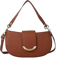 Womens Pu Leather Handbags and Purses Top-handle Satchel Hobo Totes Shoulder Bags with Shoulder Strap