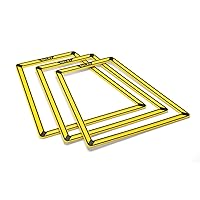 SKLZ Agility Trainer Pro Trapezoid Agility Trainers for Multi-Directional Ladder Patterns