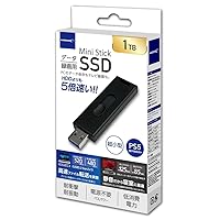 HIDISC USB3.2 Gen2 Type-C Data/Recording MiniStick Portable SSD 1TB HDMSSD1TJP3R